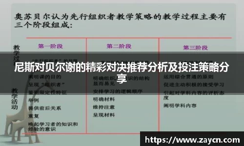 尼斯对贝尔谢的精彩对决推荐分析及投注策略分享